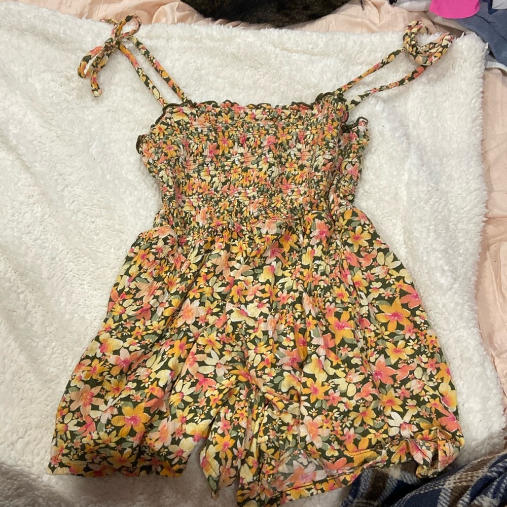 Flower romper